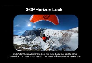 Ổn định hình ảnh FlowState & Horizon Lock trên Insta360 X3